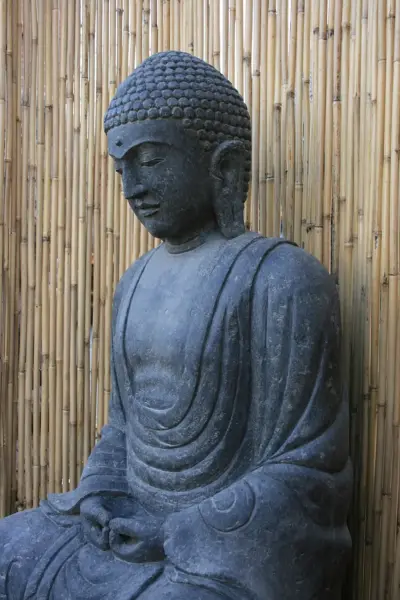 Artikelbild 2 des Artikels “Sitzender Buddha, 75cm hoch, antikisiert “